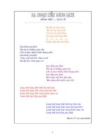 MỘT SỐ CA KHÚC GIÀNH CHO GIÁO VIÊN