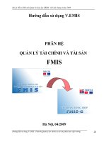 Hướng dẫn phân hệ quản lý tài chính