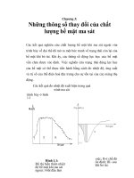 nghiêng cứu thông số tính năng và đặc điểm hao mòn trước sử dụng Xado của động cơ Diezen D12, chương 3 potx