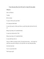 Công chứng hợp đồng chuyển đổi quyền sử dụng đất nông nghiệp pdf