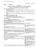 Giáo án Tin học 6 (trọn bộ)