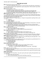 XAC SUAT TRONG DE THI DAI HOC