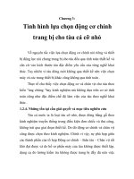 Nghiên cứu sử dụng hợp lý tổ hợp máy chính và chân vịt kèm theo cho tàu cá cỡ nhỏ, chương 3 docx