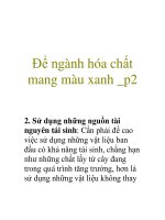 Để ngành hóa chất mang màu xanh _p2 2. potx