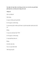 Xác nhận việc thực hiện các nội dung của báo cáo và yêu cầu của quyết định phê duyệt báo cáo đánh giá tác động môi trường docx