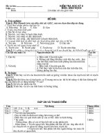 De kiem tra HK2 Sinh 8