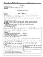 giáo án sáng lớp 1 tuần 33