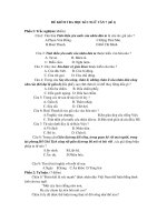 Đề thi học kì I - Ngữ văn 7