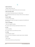 Commonly-Used Idioms, Sayings and phrasal verbs - 