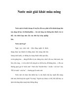 Nước mát giải khát mùa nóng ppsx