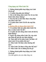 Công dụng của Nấm Linh Chi pdf