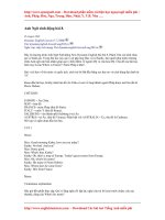 Anh ngữ sinh động bài 8 potx