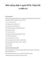 Biến chứng thận ở người ĐTĐ: Nhận biết và điều trị doc