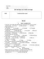 Đề Thi Tin Học 3