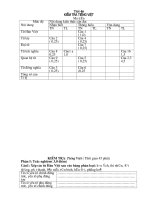 kiểm tra ngữ văn 7 tiết 46