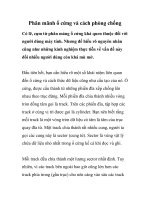 Phân mãnh ổ cứng và cách phòng chống- P1 ppt