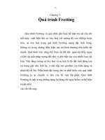 nghiêng cứu thông số tính năng và đặc điểm hao mòn trước sử dụng Xado của động cơ Diezen D12, chương 5 pps