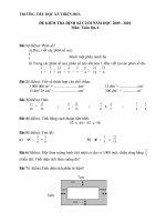 Đê KTCN Chuan KTKN lop 4