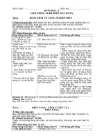 Giáo Án Điện Dân Dụng THCS Đầy đủ