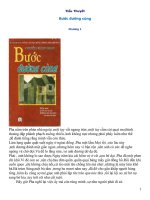 Tiểu Thuyết BƯỚC ĐƯỜNG CÙNG-NGUYỄN CÔNG HOAN