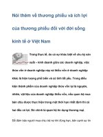 Nói thêm về thương phiếu và ích lợi của thương phiếu pot