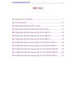 Dạng bài tập về Micosoft.NET- P1 pot