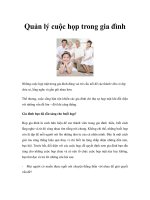Quản lý cuộc họp trong gia đình ppsx
