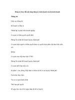 Đăng ký thay đổi nội dung đăng ký kinh doanh của hộ kinh doanh ppt