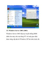 Windows qua các thời kỳ- P4 ppt