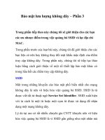 Bảo mật lưu lượng không dây – Phần 3 pdf