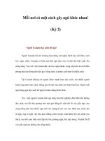 Mỗi nơi có một cách gây ngủ khác nhau! (Kỳ 2) potx