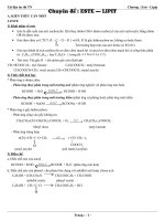 chuyen de :Este - Lipip ( On tot nghiep )