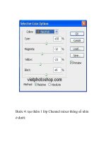 Blend với tone màu trầm lạnh- P2 pot