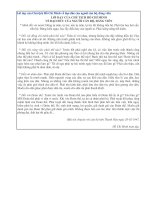 Lời dạy của Chủ tịch Hồ Chí Minh về đạo đức của người cán bộ, đảng viên