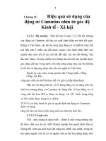 Nghiên cứu nâng cao hiệu quả sử dụng họ động cơ CUMMINS làm máy chính cho đội tàu lưới kéo, chương 22 ppt