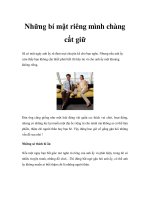 Những bí mật riêng mình chàng cất giữ pdf