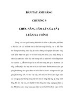 BÀN TAY ÁNH SÁNG - CHƯƠNG 9 docx