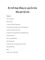 Ký kết hợp đồng ủy quyền bán đấu giá tài sản pps