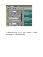 Hướng dẫn thu âm bằng Adobe Audition 3 + Link download và cài đặt- P3 pps