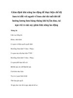 Giám định khả năng lao động để thực hiện chế độ hưu trí đối với người về hưu chờ đủ tuổi đời để hưởng lương hưu hàng tháng khi bị ốm đau, tai nạn rủi ro mà suy giảm khả năng lao động potx