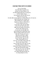 Chuyện tình Nito và Hydro