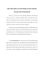 Qui trình chăm sóc nuôi dưỡng an toàn sinh học cho gia cầm trong nông hộ ppt