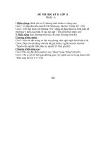 Đề kiểm tra văn 11 kì 2+ĐA