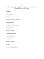 Điều chỉnh giấy phép xây dựng đối với trường hợp thay đổi thiết kế được duyệt kèm theo giấy phép xây dựng potx