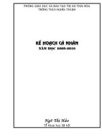 Ke hoach giang day ca nam