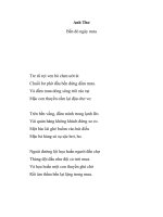 Anh Thơ Bến đò ngày mưa pdf