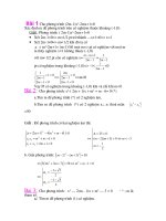 Luyện thi vào 10 chuyên đề PTBH