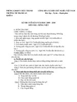 ĐỀ THI HKII LỚP 4 TV-T