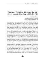 Môi trường và chính sách kinh doanh của Hà Nội - Chương 5 pps