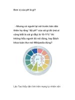 Đơn vị của pH là gì? ppsx